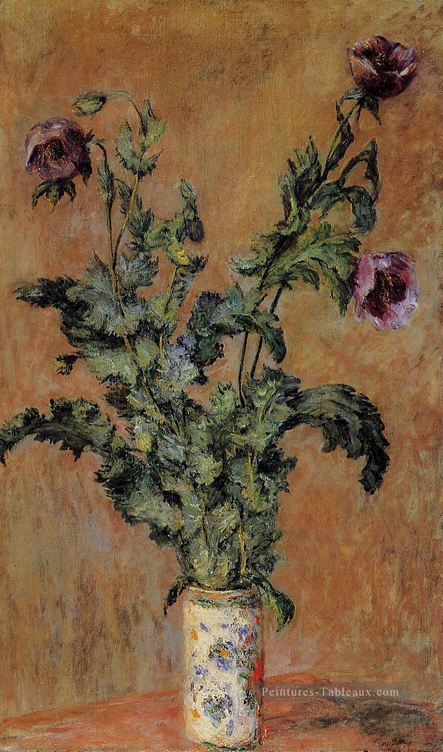 Vase de Coquelicots Claude Monet Peintures à l'huile